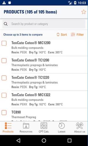 Products page Products page